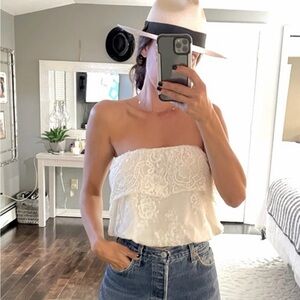 Jen’s Pirate Booty lace tube top